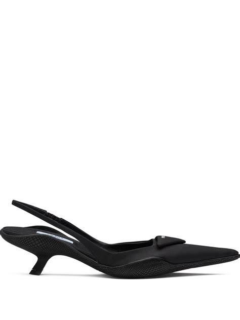 prada slingback pump sale|prada slingback pointed toe pumps.